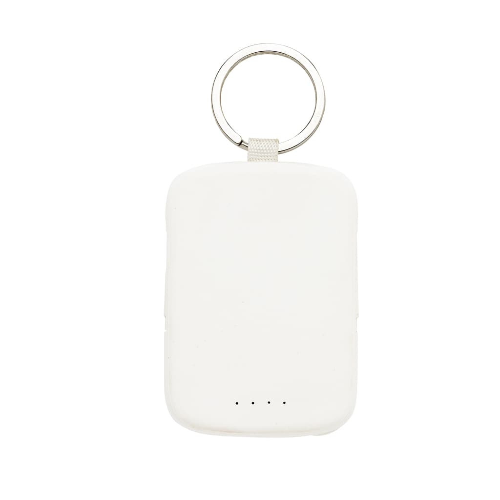 Nexo RCS keychain 2000 mah powerbank with integrated cables